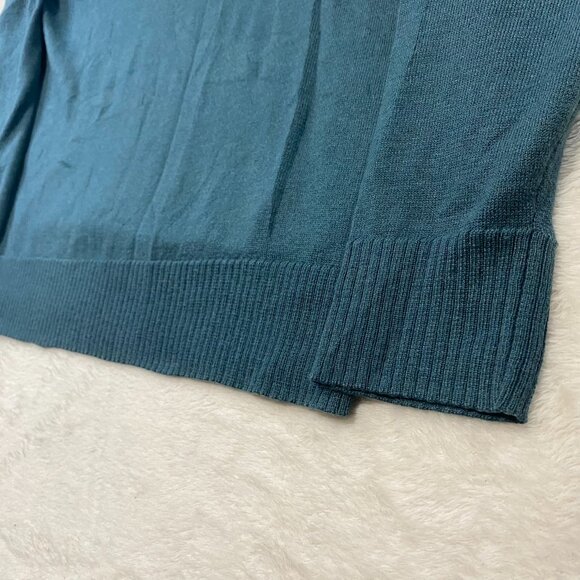 Smartwool Sweater Mens Size L Sparwood Striped Blue Crew Neck Lightweight Wool - Picture 5 of 11
